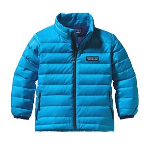 Patagonia Baby Down Sweater Full Zip Insulated Duck Down Lightweight Size 12-18M
